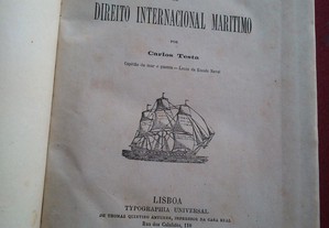 Carlos Testa-Direito Internacional Marítimo-1882