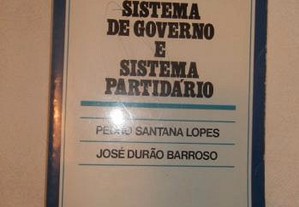 Livro "Sistema de Governo e Sistema Partidário"