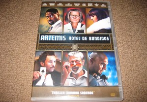 DVD "Artemis: Hotel de Bandidos" com Jodie Foster/Raro!