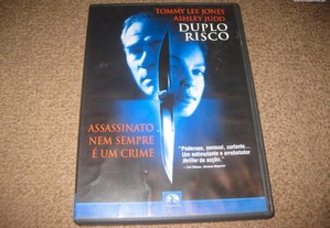DVD "Duplo Risco" com Tommy Lee Jones/Raro!