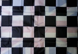 Bandeira xadrez corrida
