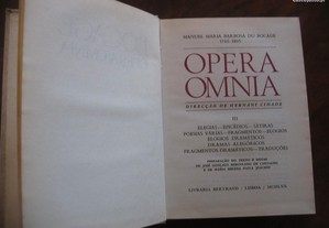 Opera Omnia - Bocage