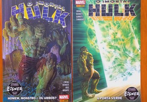 O Imortal Hulk volumes 1 e 2 (Panini)