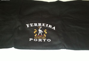 Avental sarja preto do Porto Ferreira - NOVO