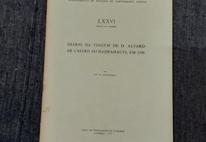 Luís Albuquerque-Diário Da Viagem De D. Álvaro D'Castro-1972