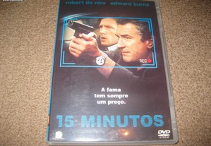 DVD "15 Minutos" com Robert De Niro