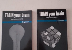 Livros ( Volume 1 e 2 ) " Exercite a Mente " Novos