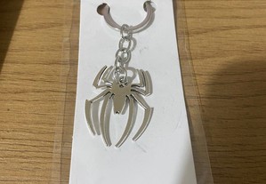 Porta-chaves em formato aranha (Estilo Spiderman) - Novo, selado.