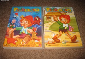 2 filmes em DVD do Pinóquio