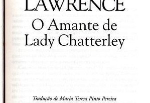 O Amante de Lady Chatterly de D. H. Lawrence