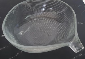 Taça Saladeira Vidro Trabalhado em forma de Cebola