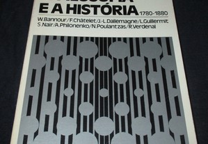Livro A Filosofia e a História 1780-1880 História da Filosofia Ideias Doutrinas