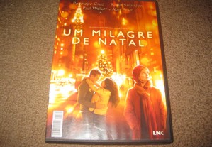 DVD "Um Milagre de Natal" com Paul Walker
