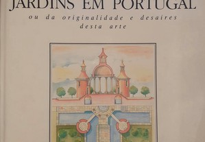 Jardins de Portugal Tratado da Grandeza Livro Raro