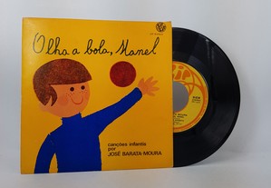 Vinil EP José Barata-Moura // Olha a bola, Manel 1970