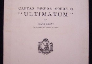 Cartas Régias sobre o "Ultimatum" - Braga Paixão - 1963 (Envio grátis)
