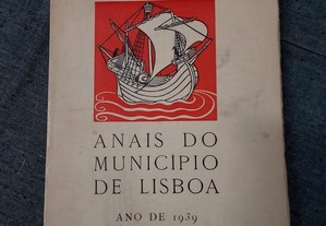 Anais do Município de Lisboa-Ano de 1939