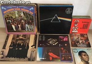 Lote de 90 capas discos de vinil - LPs singles capas interiores