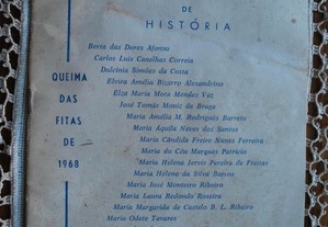 Quartanistas de História Ano 1968 Coimbra - Queima das Fitas (O Coche...ar da História)