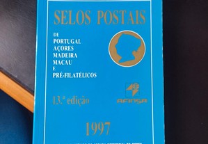 Catálogo Selos Postais Portugal, Macau, Açores, Madeira 1997 Filatelia