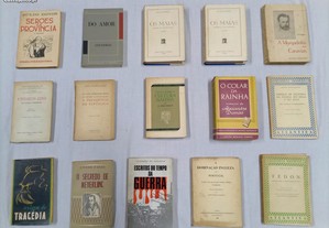 LIVROS e Edições Antigas - Autores e Obras Clássicas da Literatura Portuguesa