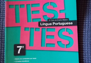 Livro de Testes de língua portuguesa 7º ano