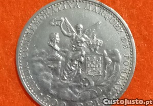 Moeda Prata 500 Réis D.Manuel II 1910