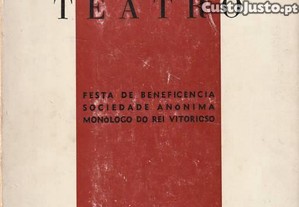Teatro Três peças em um acto Lauro António-Cronos