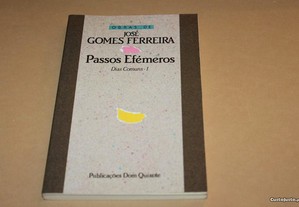 José Gomes Ferreira -Passos efémeros Dias comuns 1