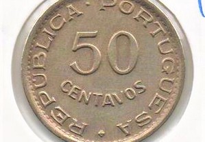 Angola - 50 Centavos 1950 - bela
