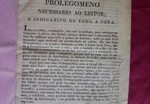 Ortographia Explicativa ou Arte de Escrever, e pronunciar com acerto. 1815