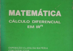 Livro "Matemática - Cálculo Diferencial em IRn"