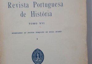 Livro revista Portuguesa de História
