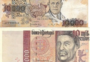 Portugal - - 10.000 Escudos ... ... Notas