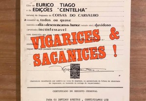 Vigarices e Sacanices - Eurico Tiago