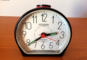 Relógio despertador Citizen vintage