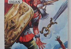 O Falcão 789 Histórias de Ficção OGAN " A Cólera de Thor " BD Banda Desenhada Vikings