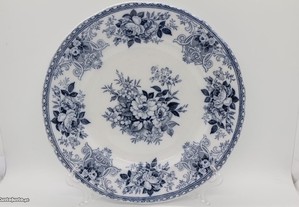 Prato recortado Floral Azul porcelana Inglesa PR&H
