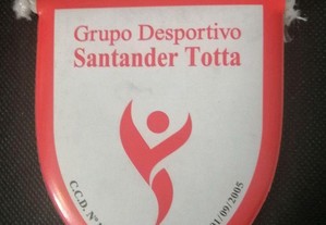 Galhardete do Grupo Desportivo do Banco Santander Totta