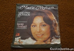 Marie Myriam - L' oiseau et l' enfant - single vinil - portes includos