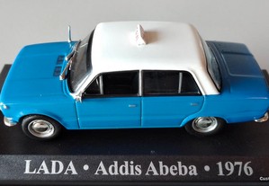 * Miniatura 1:43 Táxi Lada (1976) | Cidade Addis Abeba | 1ª Série