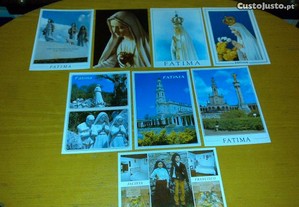 25 postais (santuário nossa senhora fátima) papa