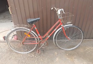 Bicicleta antiga tipo janette para restauro completa