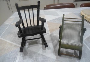 conj 2 cadeiras biblots madeira , ver medidas
