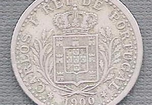 Moeda 100 Reis 1900