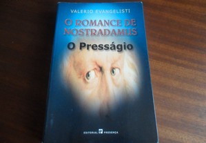"O Romance de Nostradamus   O Presságio" de Valerio Evangelisti - 1ª Edição de 2001