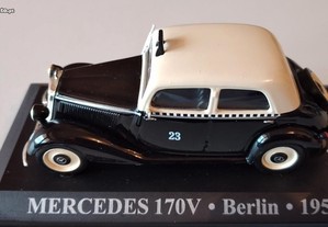 * Miniatura 1:43 Táxi Mercedes-Benz 170V (1952) | Cidade Berlim | 1ª Série