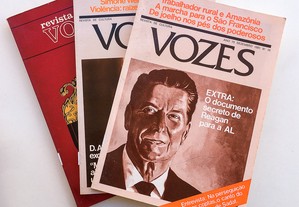 Revista de Cultura Vozes, 3 Exemplares 