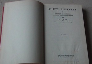 Ship's Business by George J. Bonwick & E. C. Steer