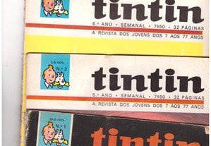 Revistas do Tintin , ano 1973 / 74